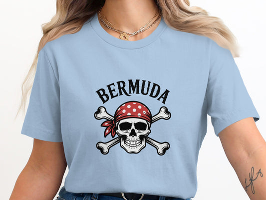 Bermuda Skull and Crossbones Graphic Tee product type