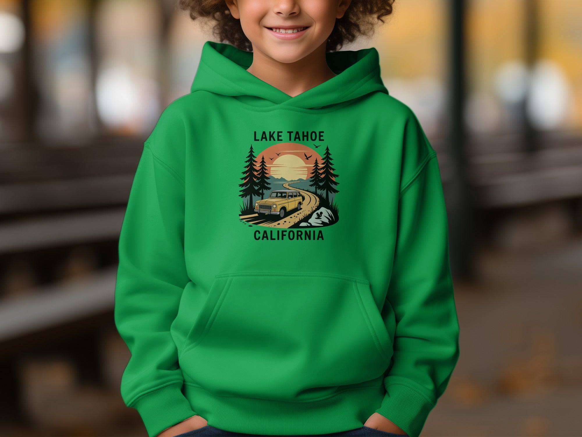 Lake Tahoe California Graphic Hoodie Sweatshirt