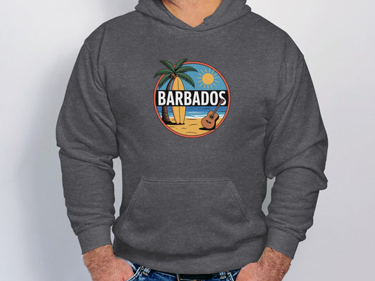 Barbados Beach Vibes Graphic Hoodie product