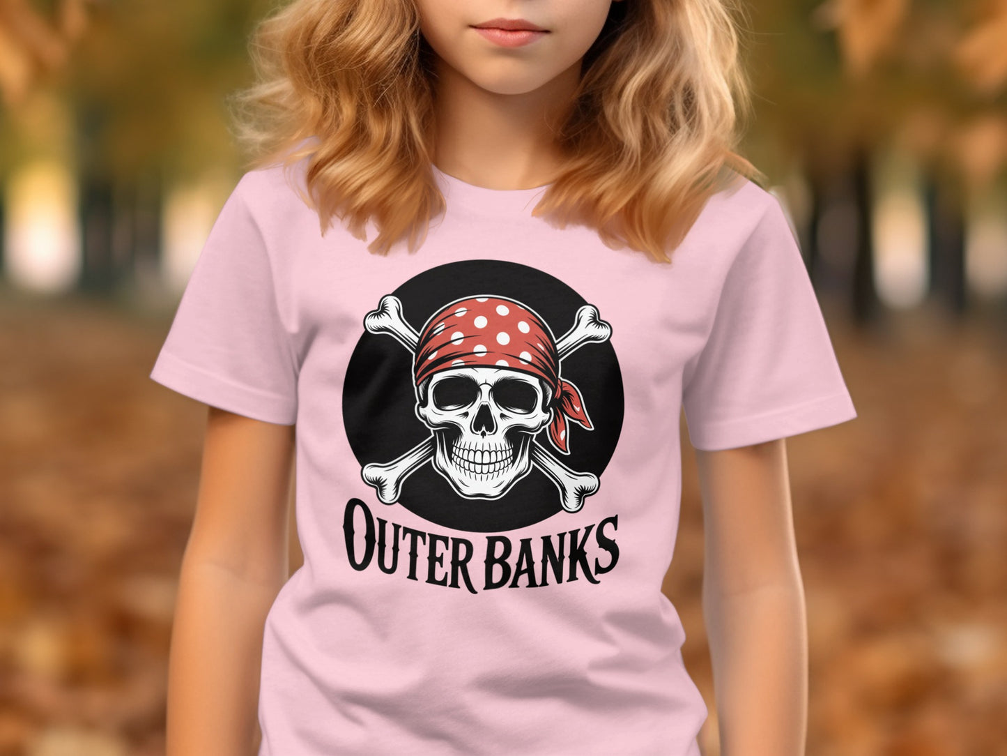 Outer Banks Pirate Skull Graphic T-Shirt product