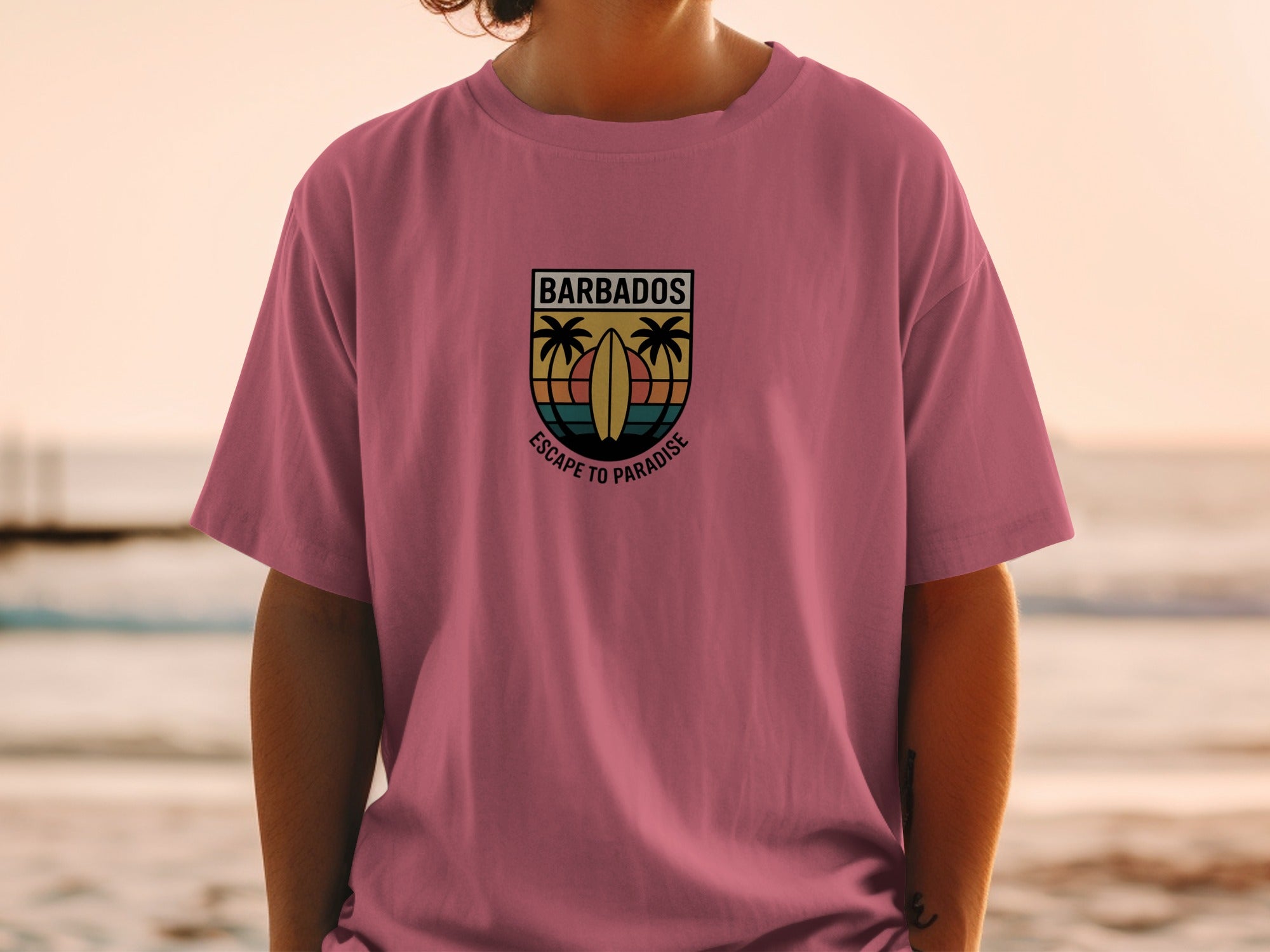 Barbados Escape to Paradise Design T-Shirt product