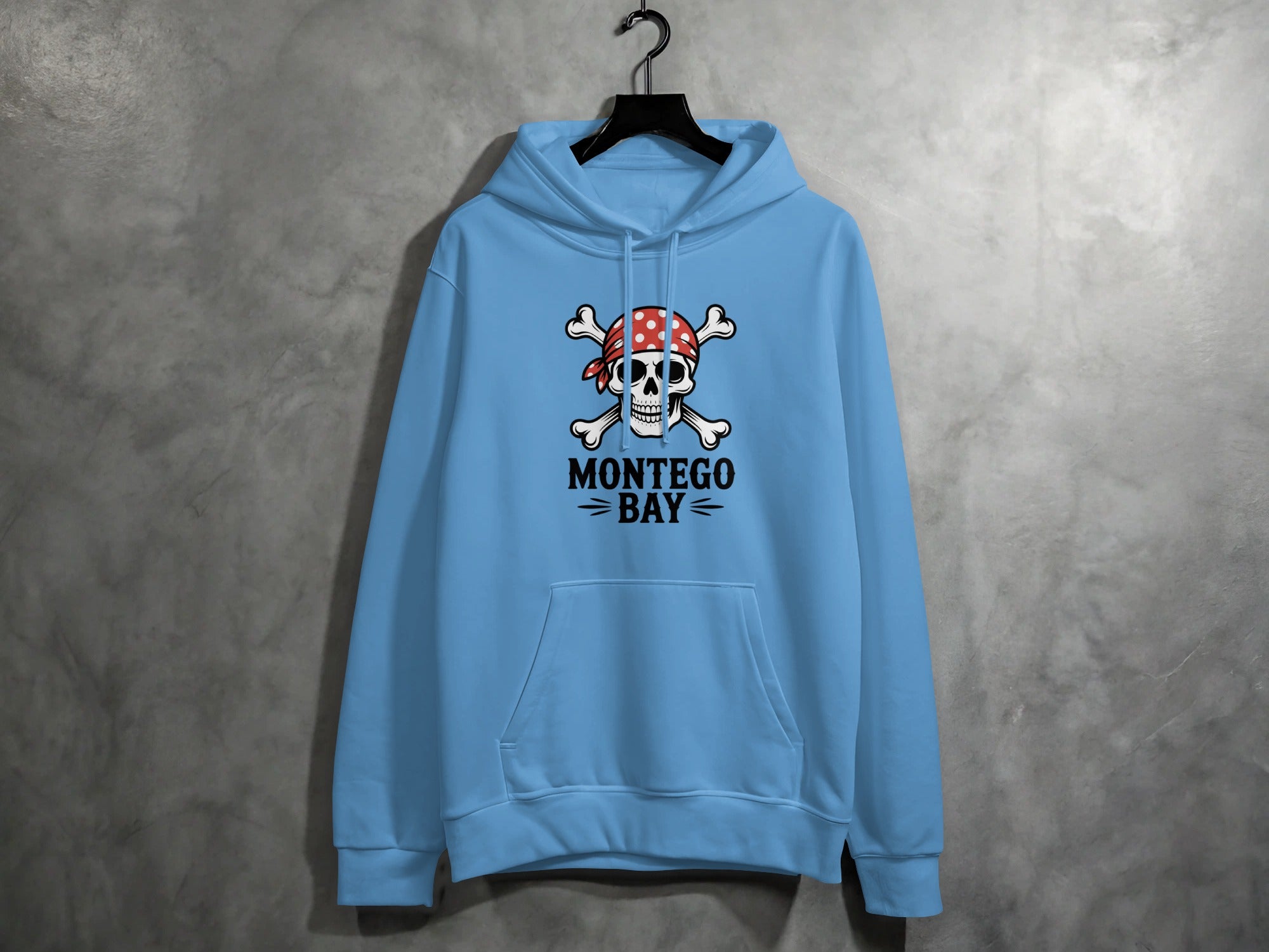 Montego Bay Graphic Skull Hoodie product type