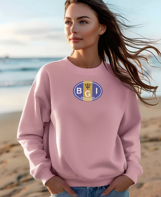 Stylish Barbados BGI Logo Printed Sweatshirt product