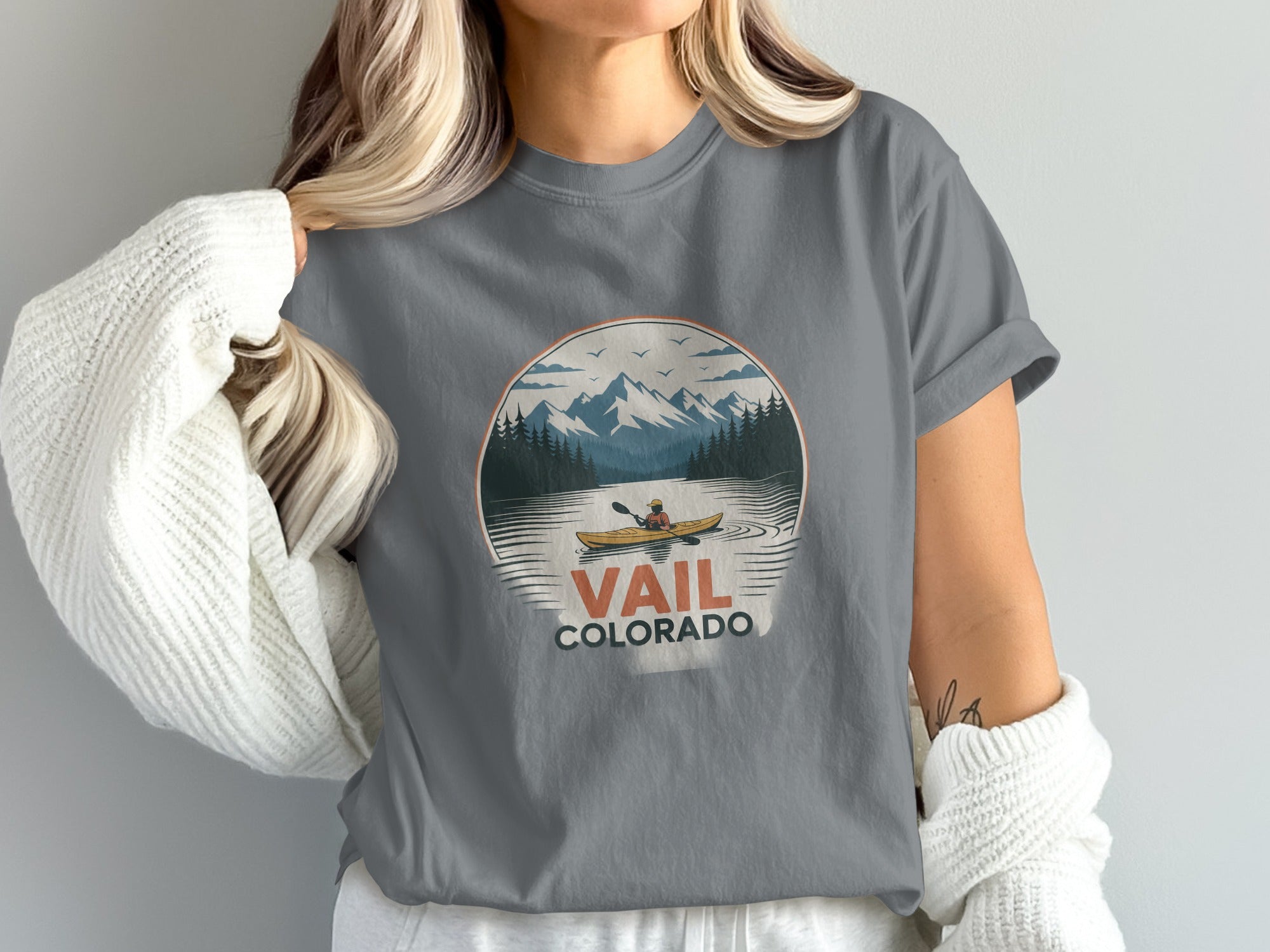 Scenic Vail Colorado Graphic T-Shirt product type
