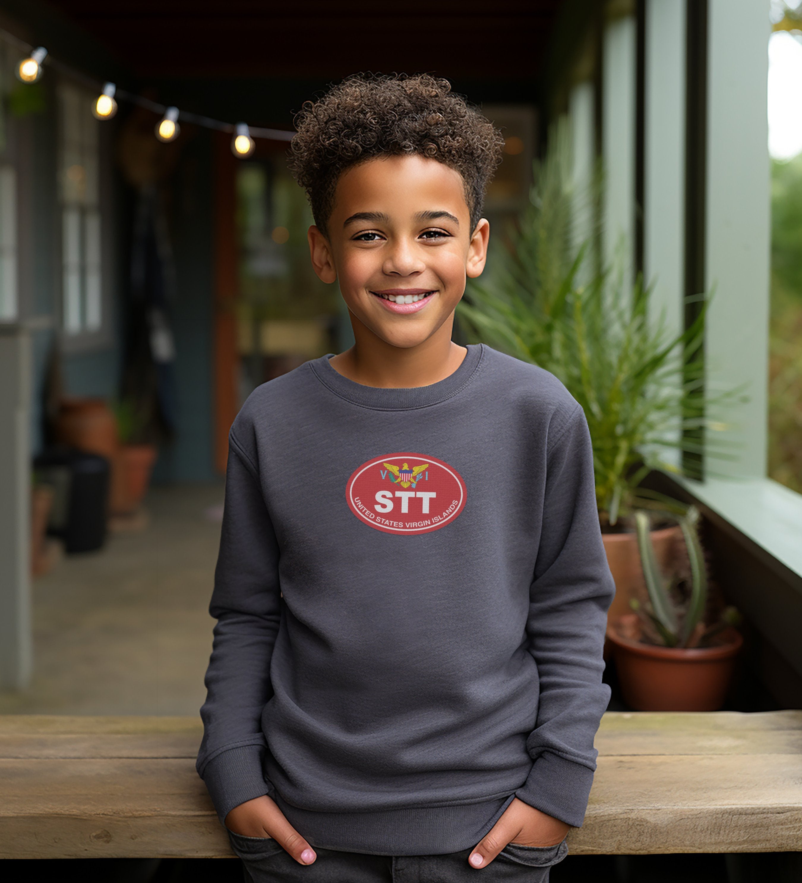 St Thomas gift for exploring pirate legends at Blackbeard Castle youth clothing and travel souvenirs