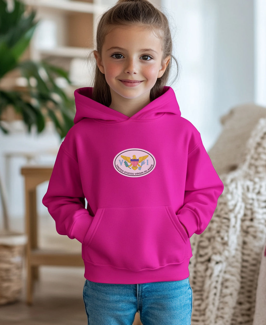 USVI gift for learning history at Fort Christian youth clothing and travel souvenirs