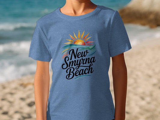 New Smyrna Beach Summer Sunset T-Shirt product type