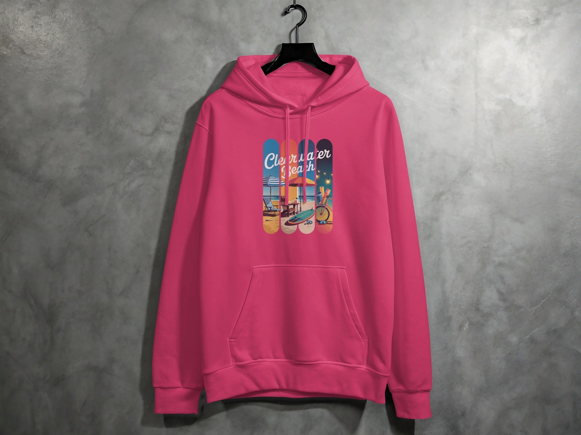 Clearwater Beach Pink Hoodie product
