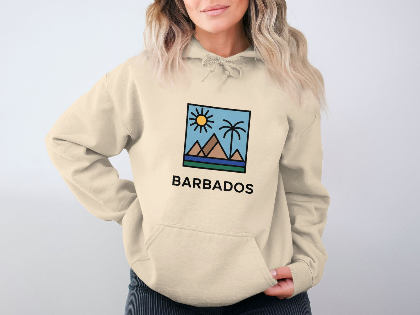 Barbados Island Adventure Graphic Design Hoodie product