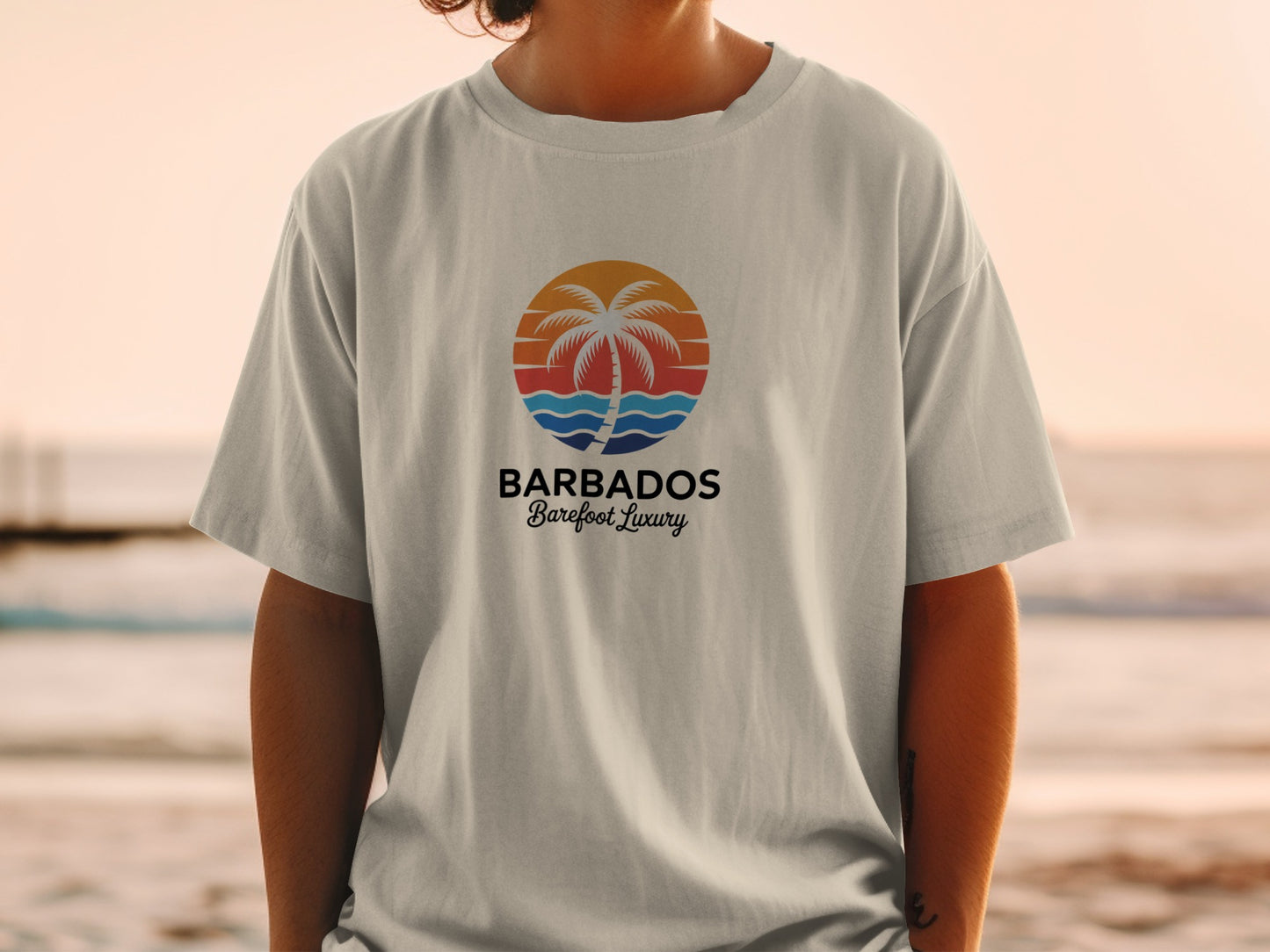 Barbados Barefoot Luxury Ocean Palm Shirt product