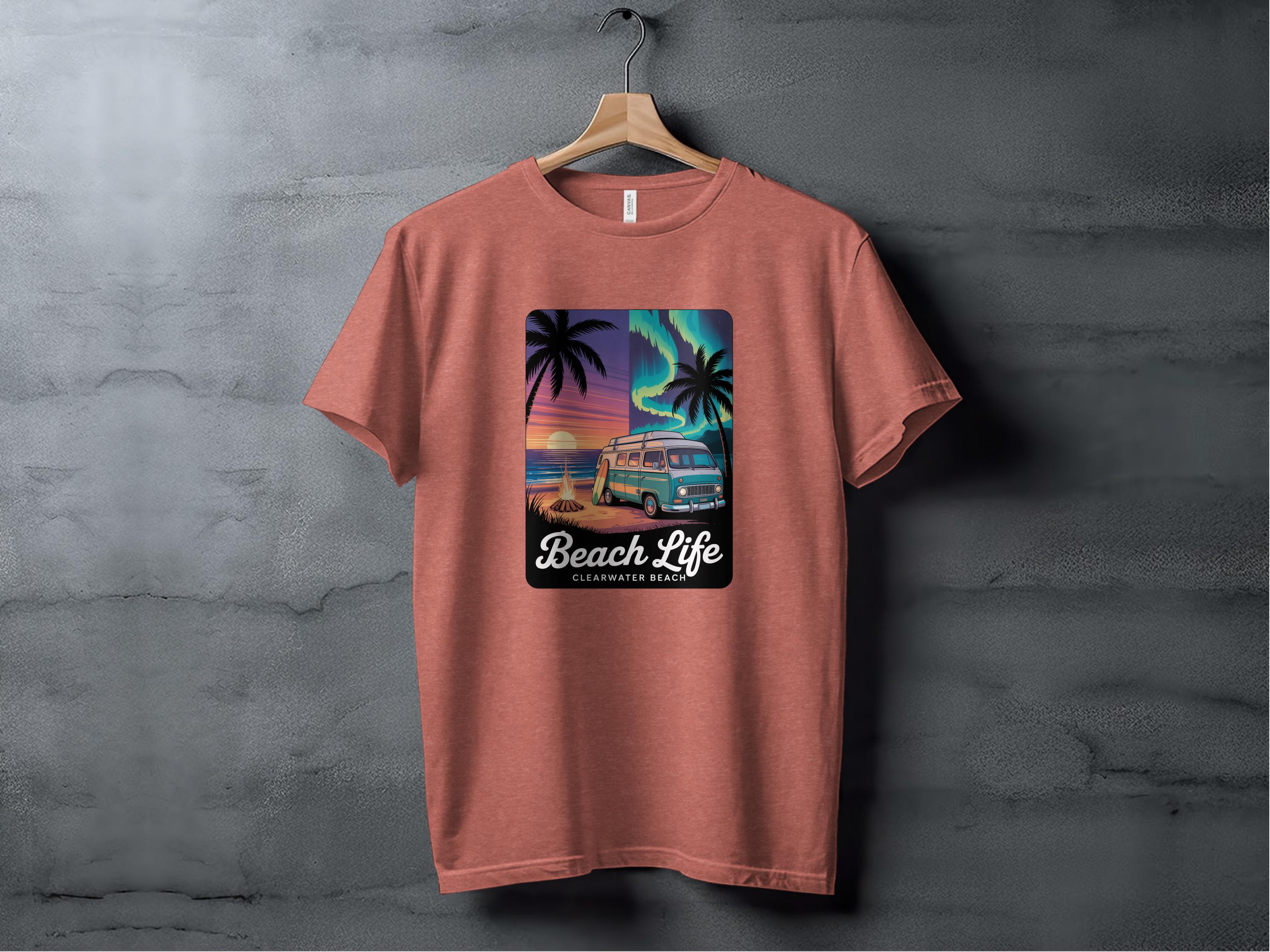 Beach Life Clearwater Beach Graphic T-Shirt product type