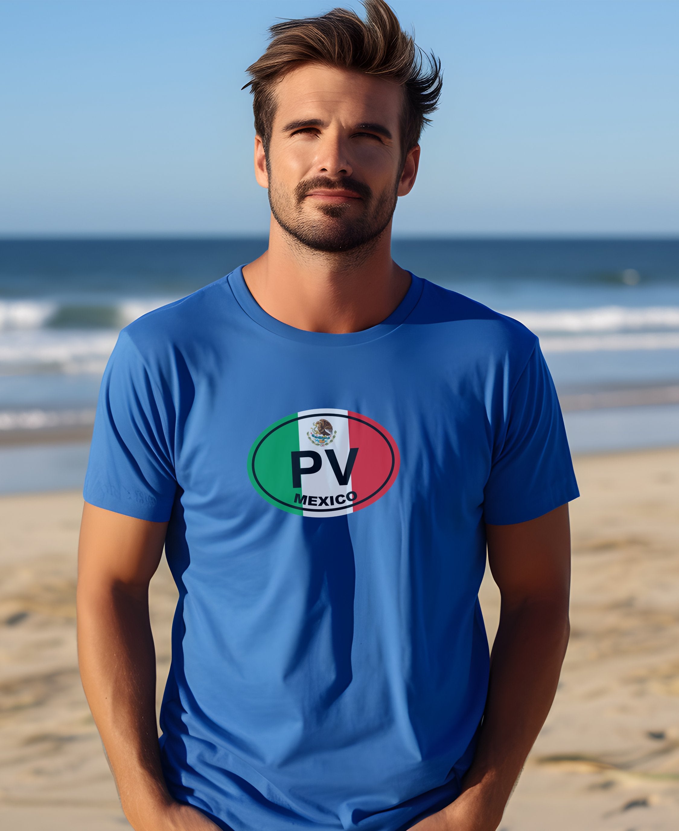 Puerto Vallarta Mens T-Shirt – Rugged Style for International Marlin Tournament