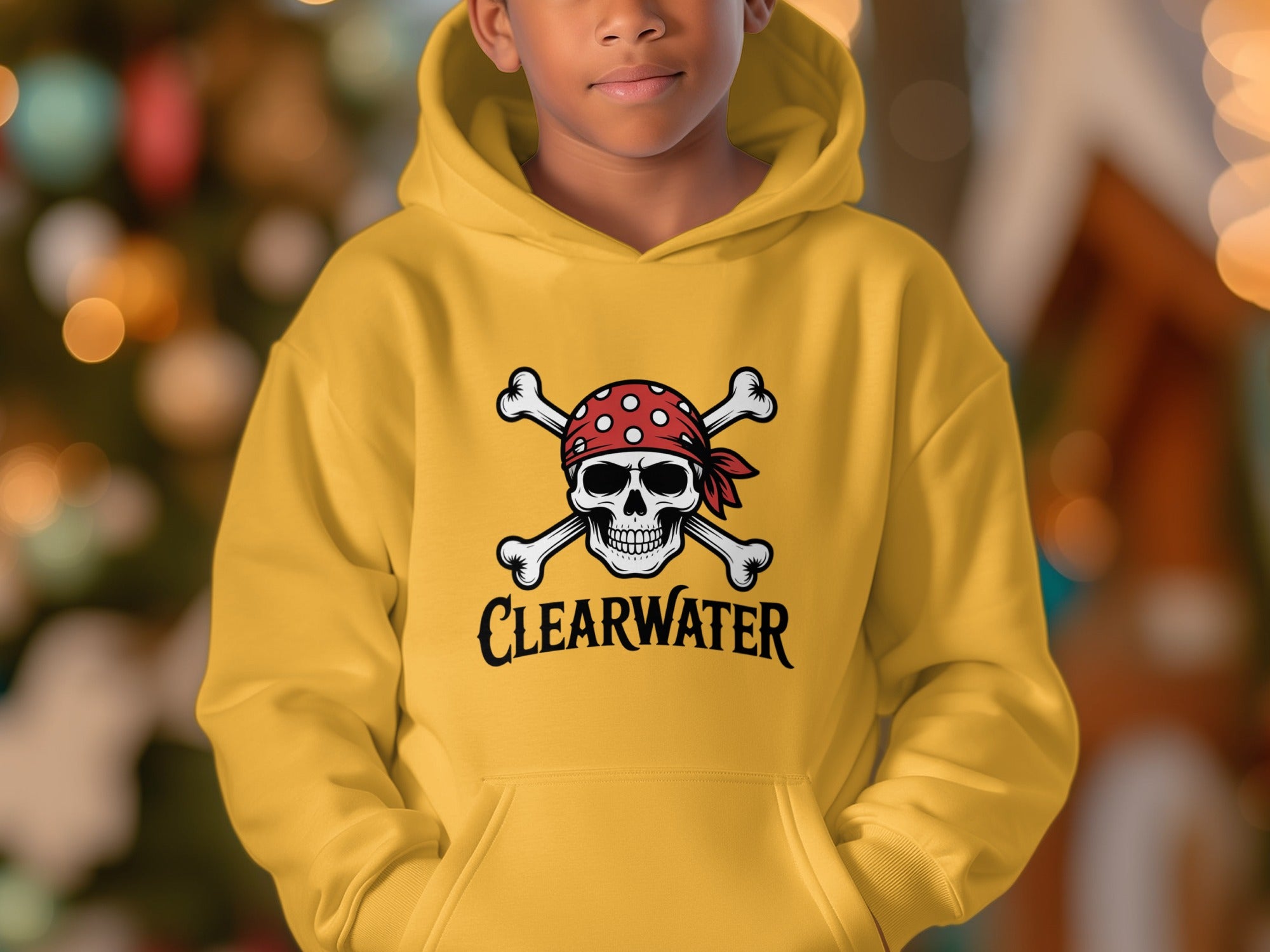 Clearwater Skull and Crossbones Hoodie product
