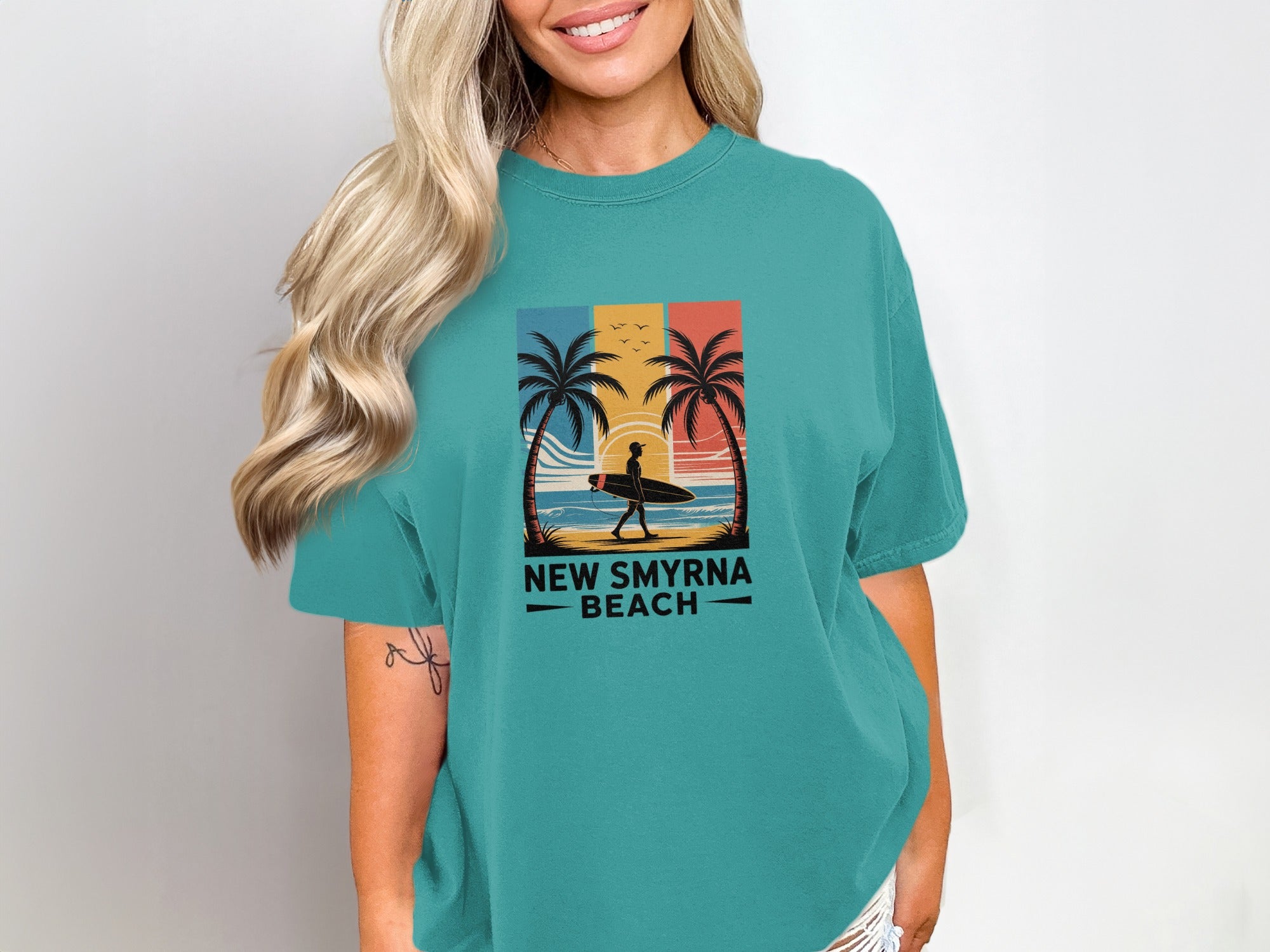 New Smyrna Beach Tropical Sunset Design product type