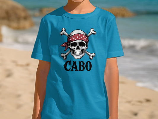 Skull and Crossbones CABO Graphic T-Shirt product type