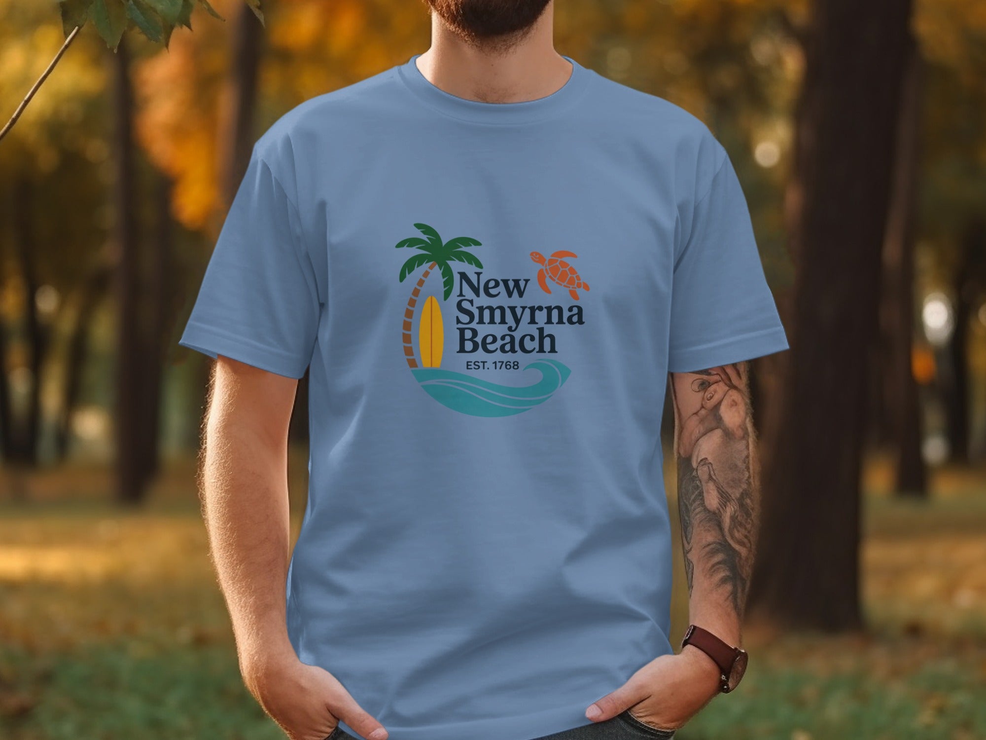 New Smyrna Beach Est 1768 Graphic T-Shirt product type