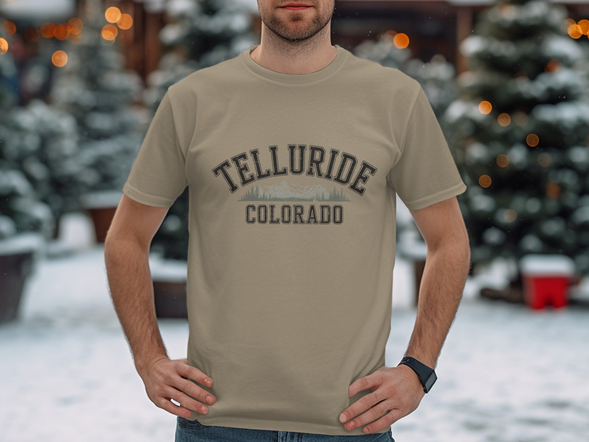 Telluride Colorado Graphic T-Shirt Casual Wear