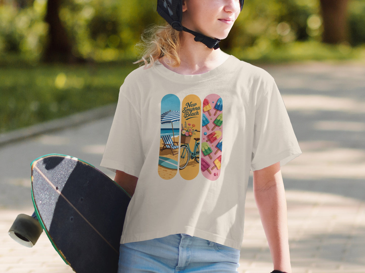 Retro Style Graphic Tee New Smyrna Beach product type
