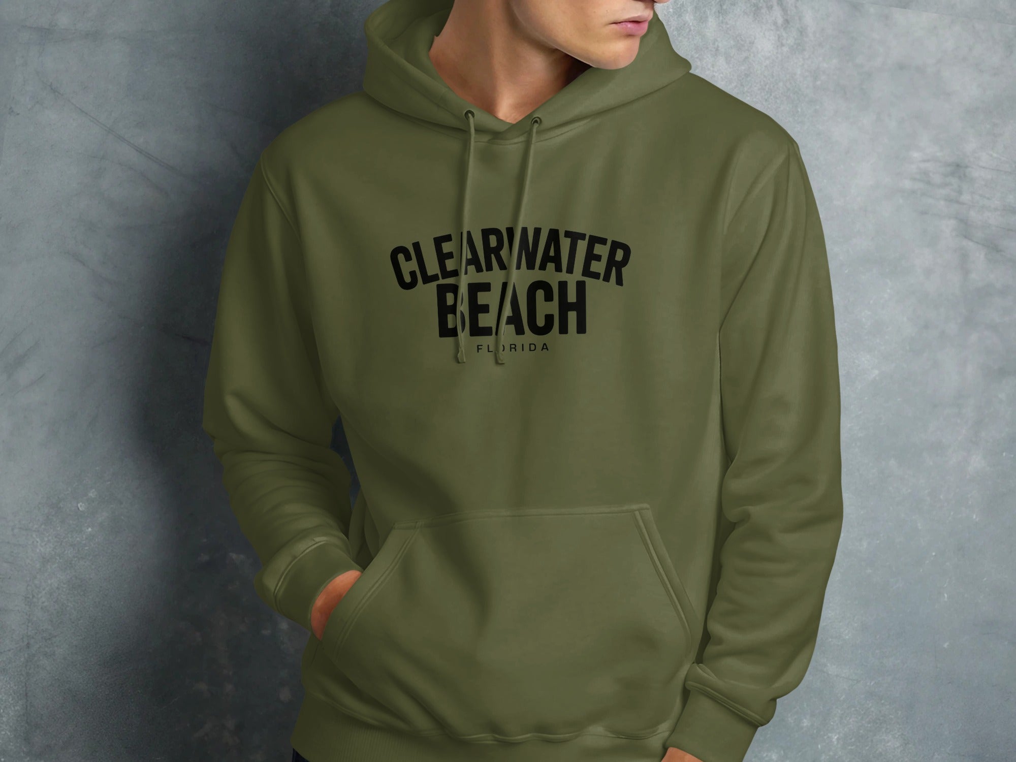 Clearwater Beach Florida Print Hoodie product type
