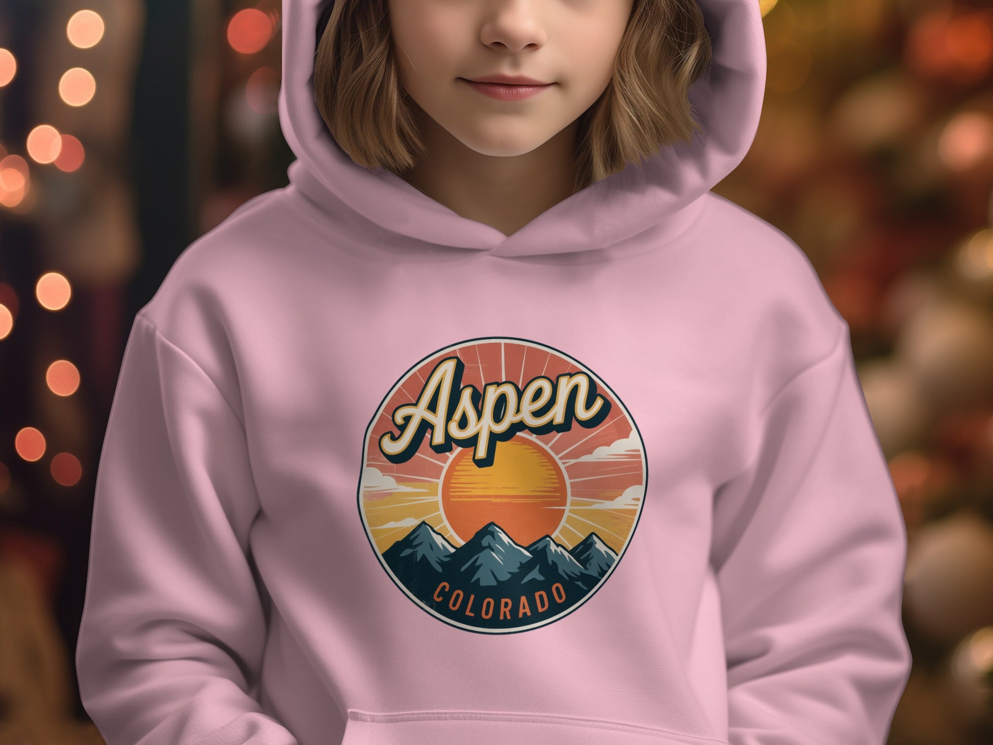 Aspen Colorado Mountains Hoodie