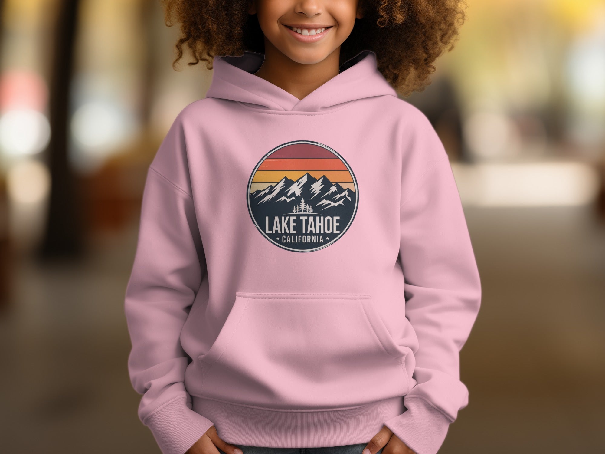 Lake Tahoe California Mountain Hoodie