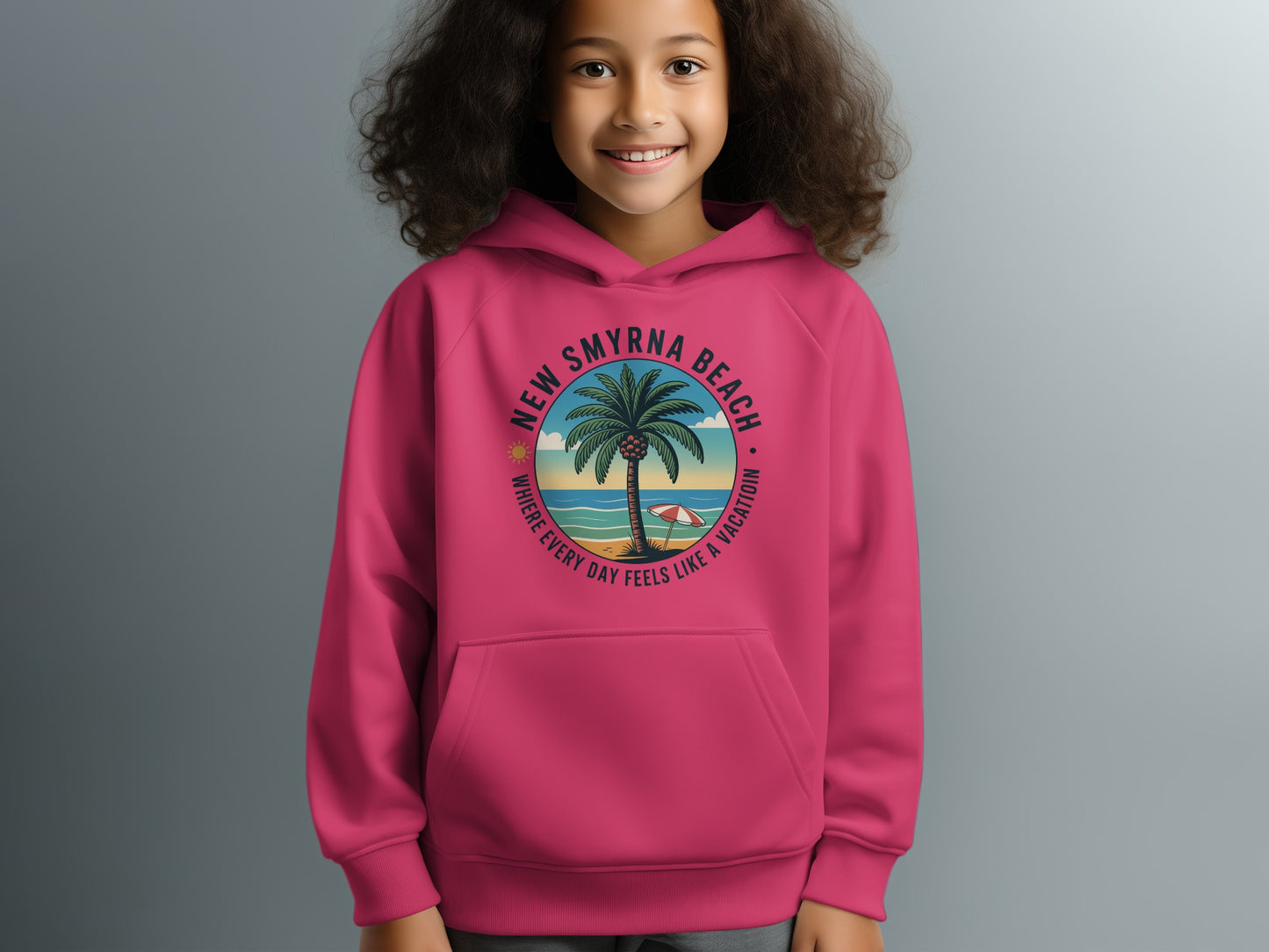 New Smyrna Beach Hoodie Where Every Day Feels Like Vacation product type