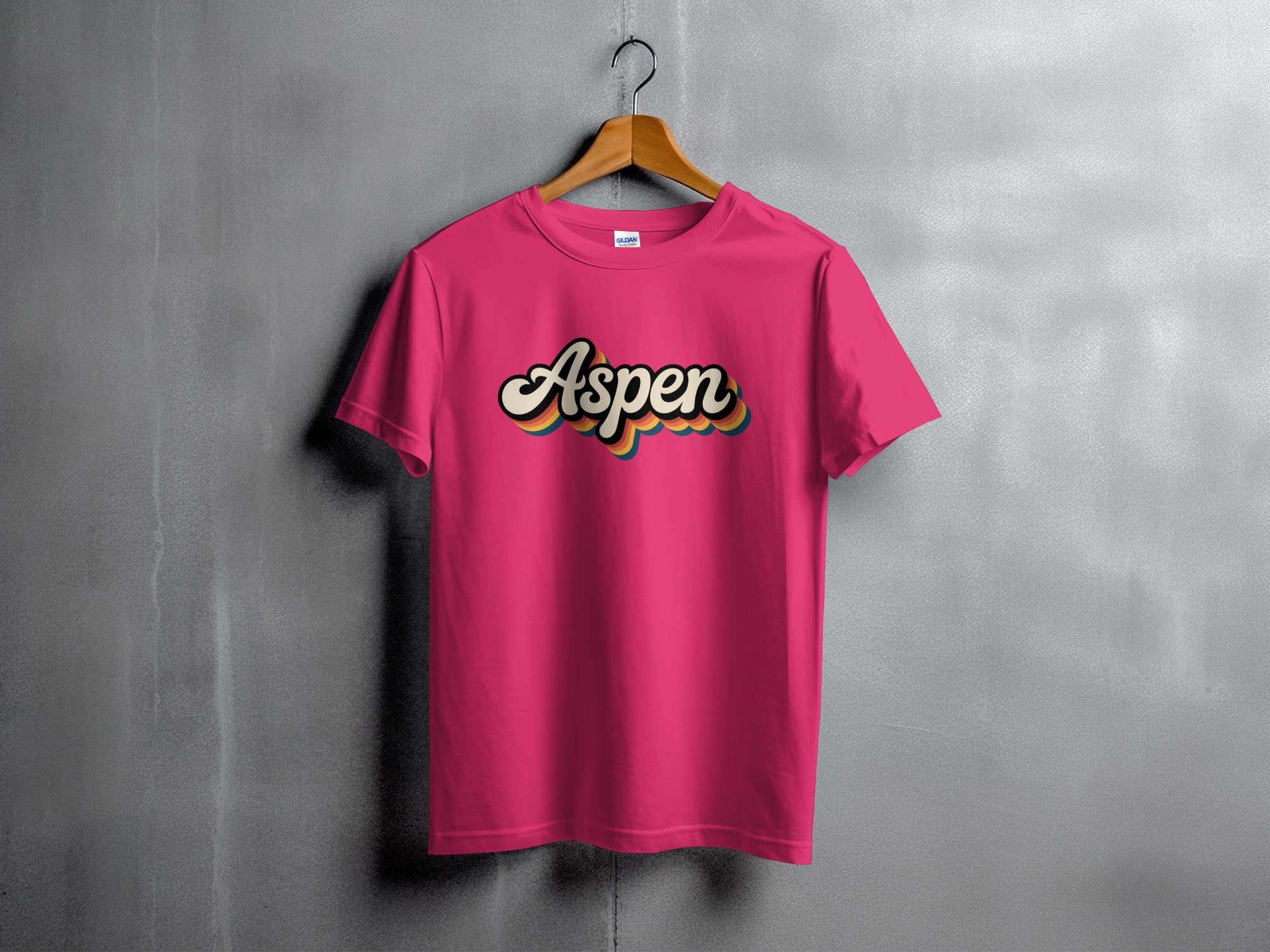 Aspen Graphic Vintage Inspired T-shirt Product