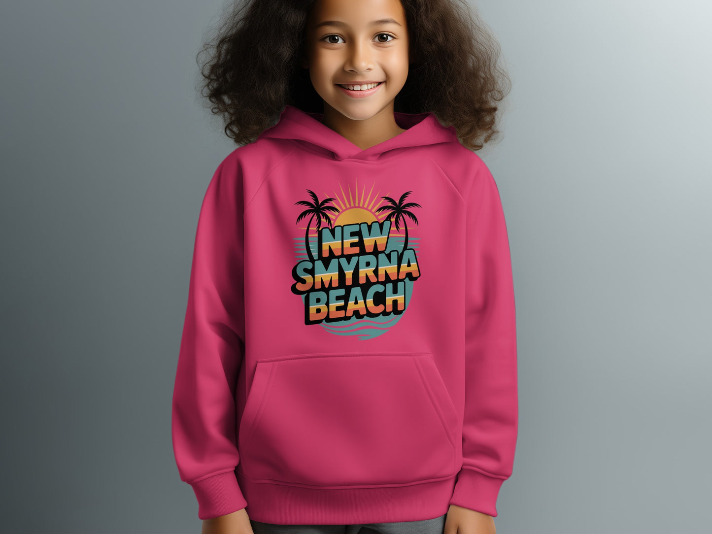 New Smyrna Beach Colorful Hoodie product