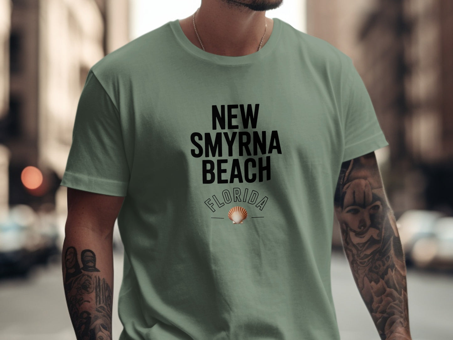 New Smyrna Beach Florida Graphic Tee Shirt product type