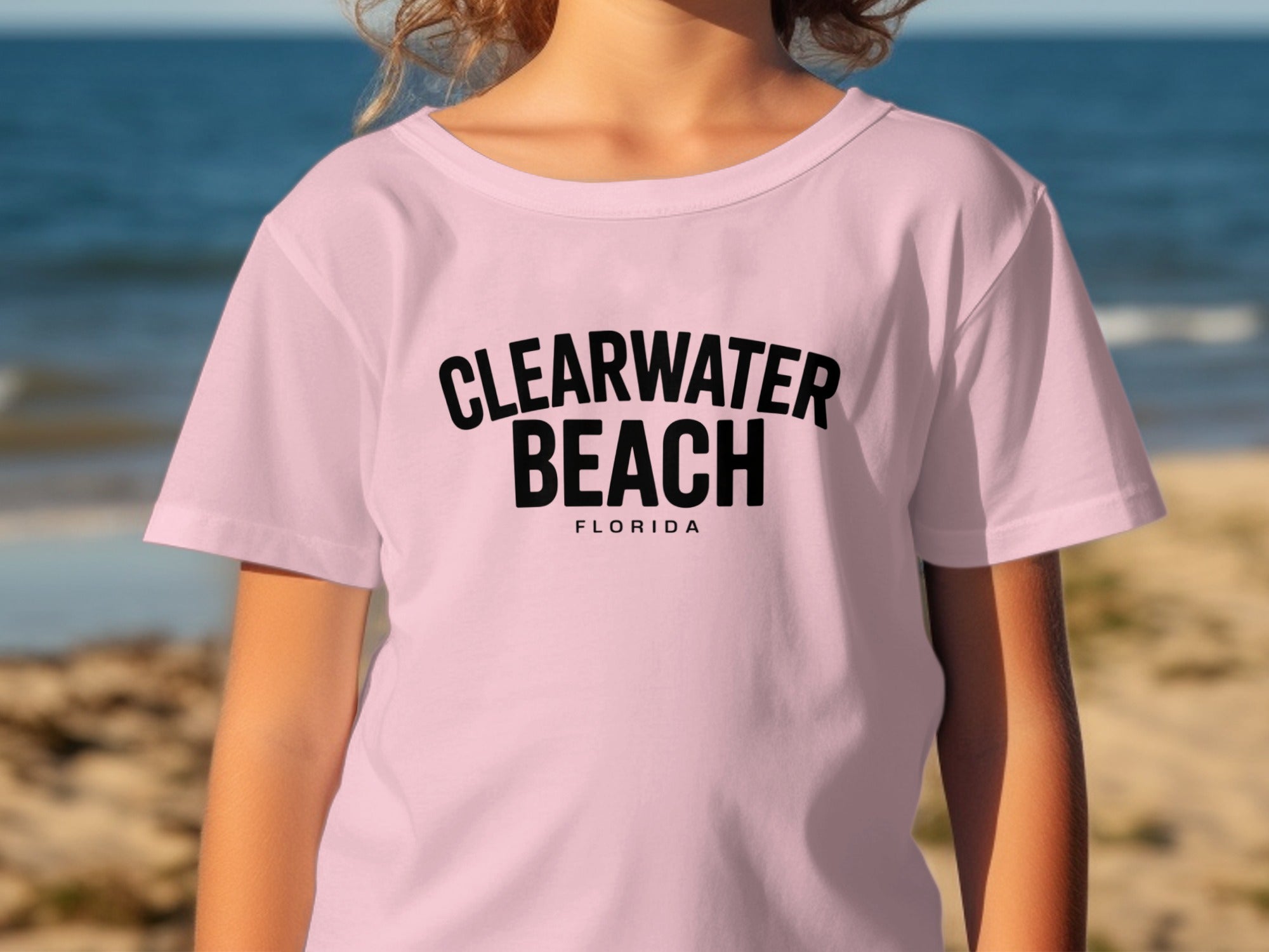 Clearwater Beach Florida graphic t-shirt product type