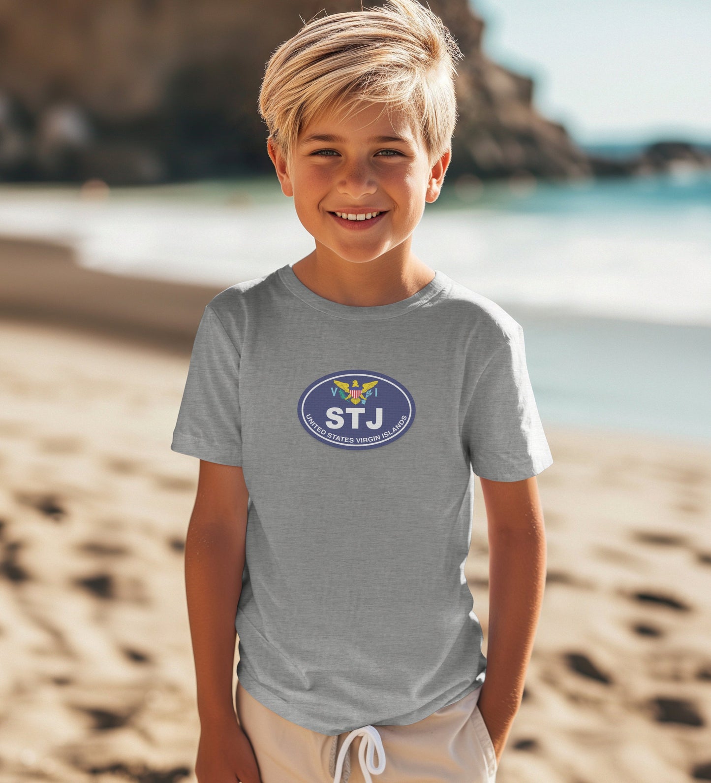 StJ United States Virgin Islands Badge T-Shirt product