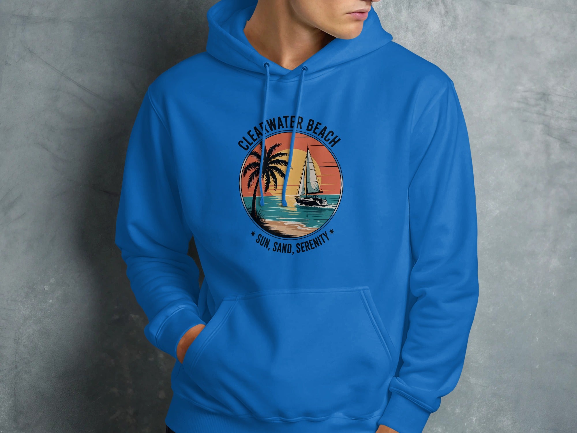 Clearwater Beach Sun Sand Serenity Hoodie product