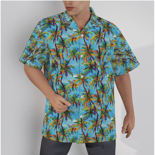 Blue Ocean Men's Hawaiian Shirt