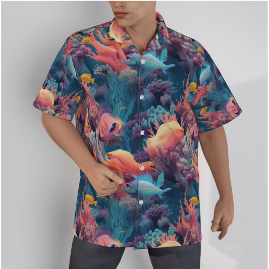 The Coral Reef Men's Hawaiian Shirt